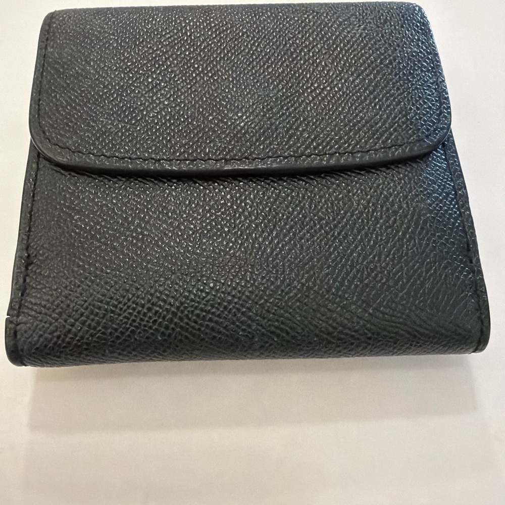 Coach Black Textured Leather Wallet - Picture 2 of 7
